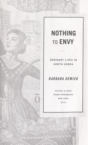 Cover of Nothing to Envy