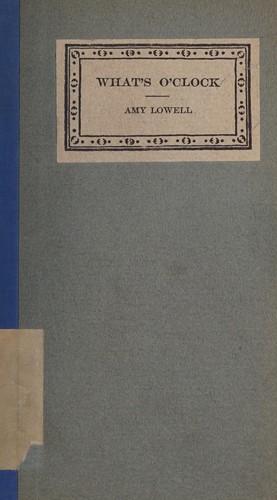 Cover of What's O'Clock