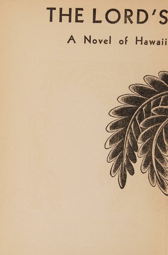 Cover of Lord’s Anointed