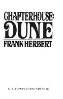 Cover of Chapterhouse: Dune