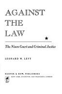 Cover of Against the Law