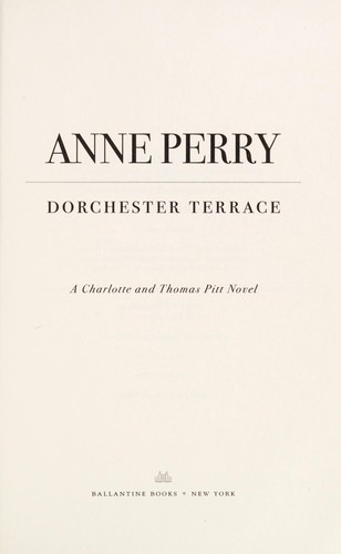 Cover of Dorchester Terrace