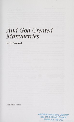 Cover of And God Created Manyberries