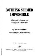 Cover of Nothing Seemed Impossible