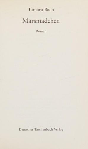 Cover of Marsmädchen