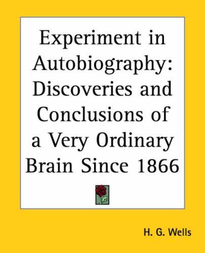 Cover of Experiment in Autobiography