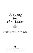 Cover of Playing for the Ashes