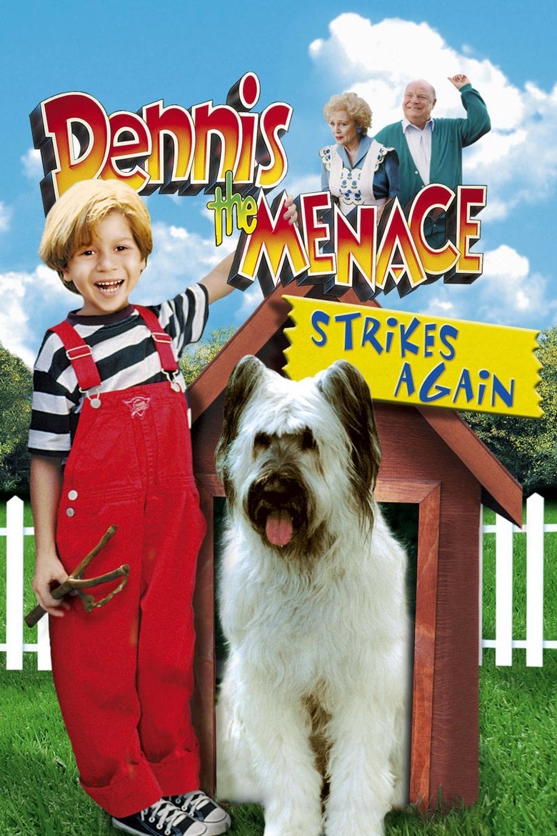 Poster for Dennis the Menace Strikes Again