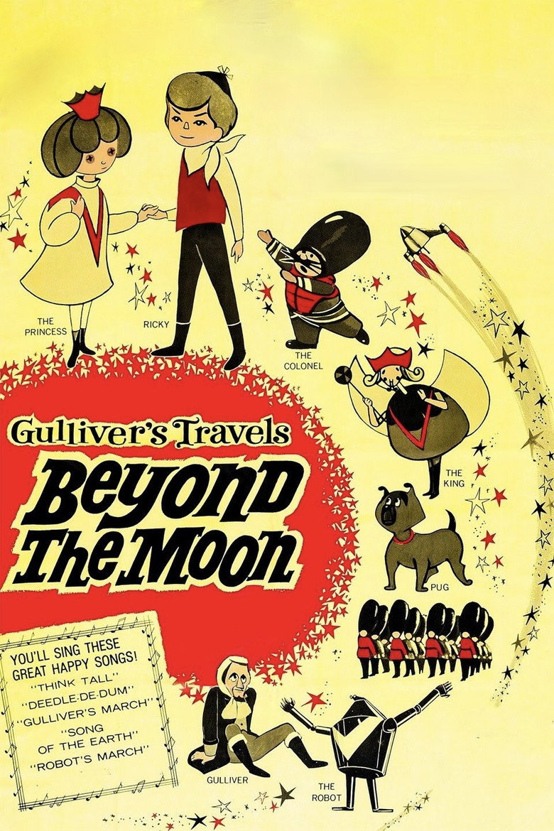 Poster for Gulliver's Travels Beyond the Moon