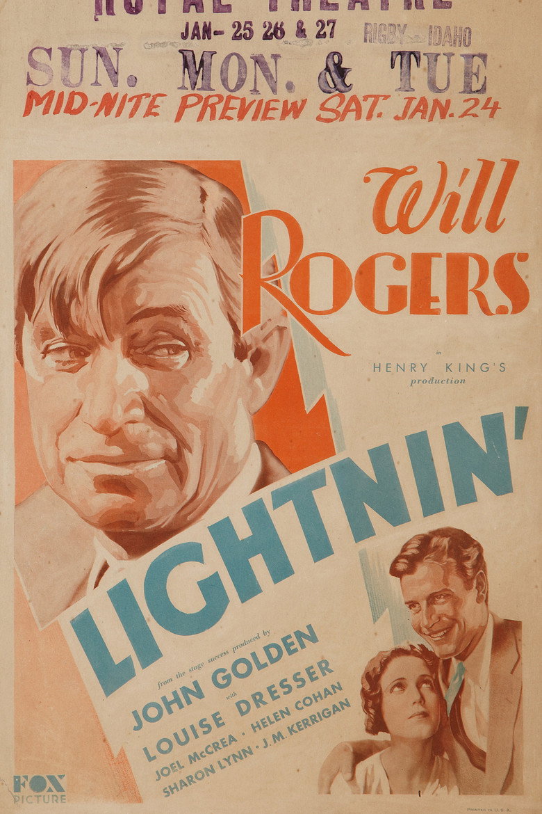 Poster for Lightnin'