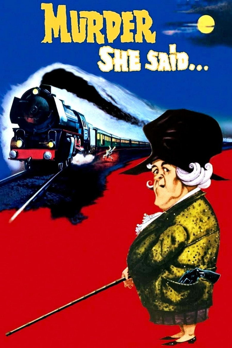 Poster for Murder, She Said