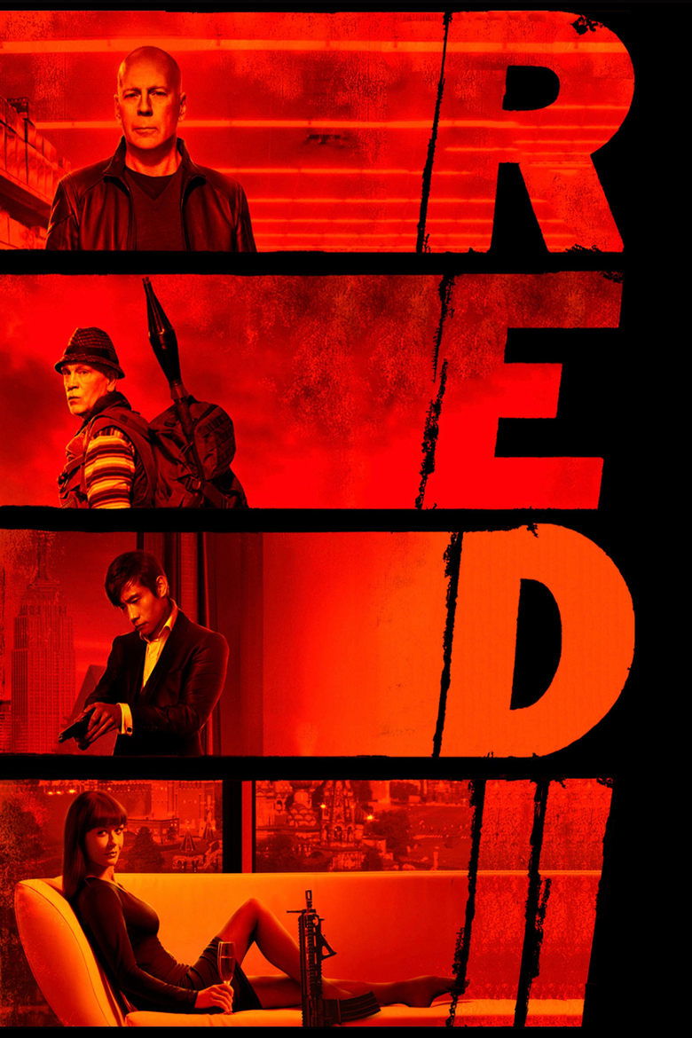 Poster for RED 2