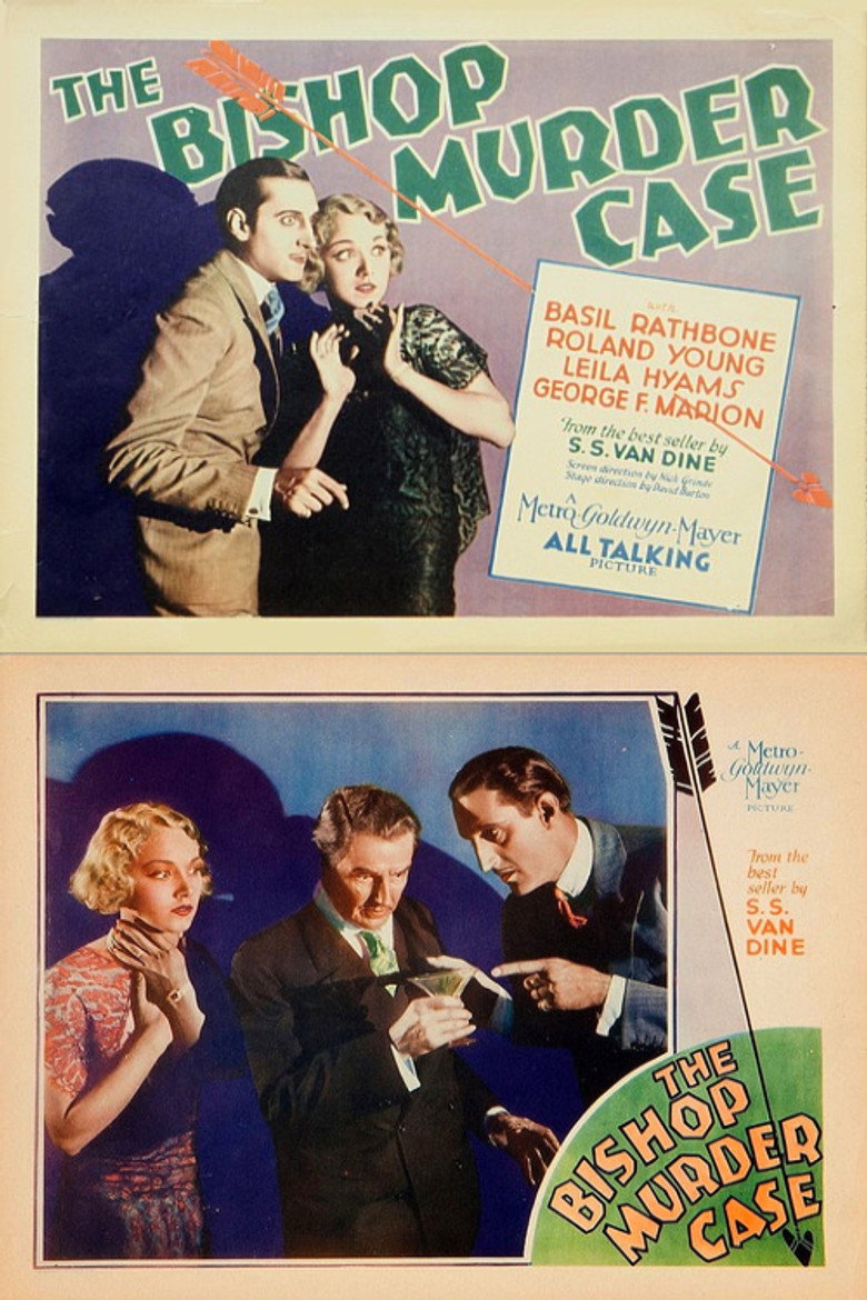 Poster for The Bishop Murder Case