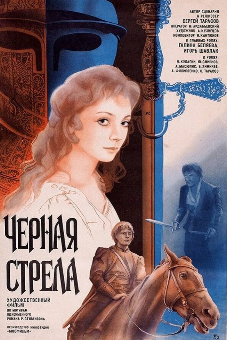 Poster for The Black Arrow (1985 film)