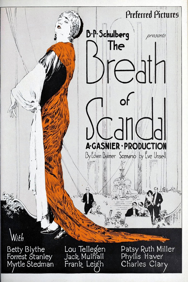 Poster for The Breath of Scandal