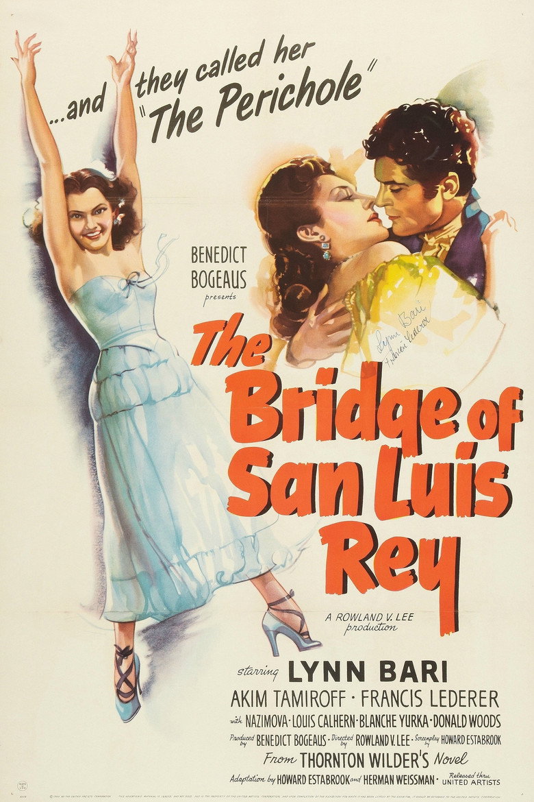 Poster for The Bridge of San Luis Rey