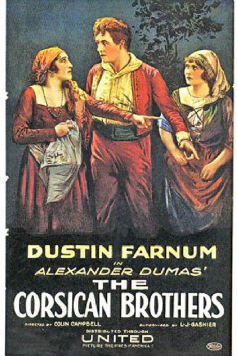 Poster for The Corsican Brothers