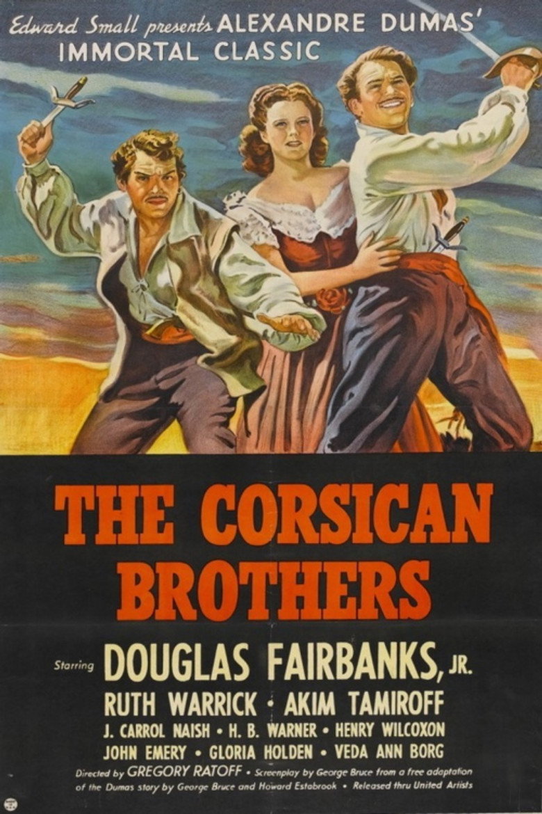 Poster for The Corsican Brothers