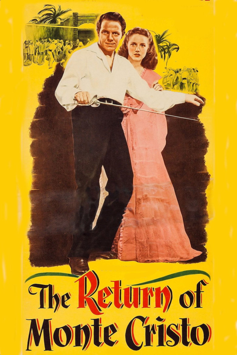 Poster for The Return of Monte Cristo