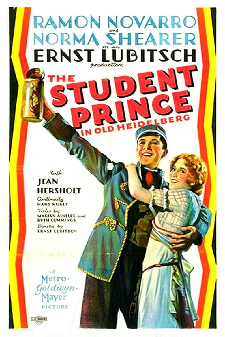 Poster for The Student Prince in Old Heidelberg