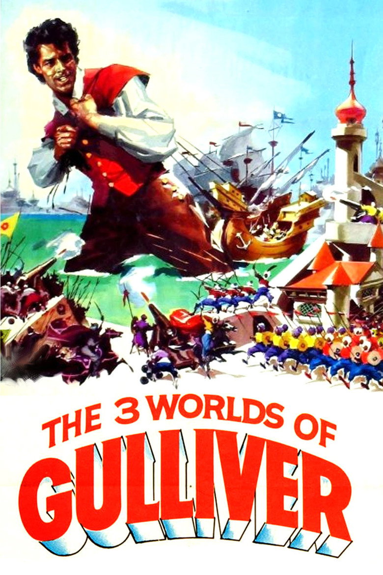 Poster for The Three Worlds of Gulliver