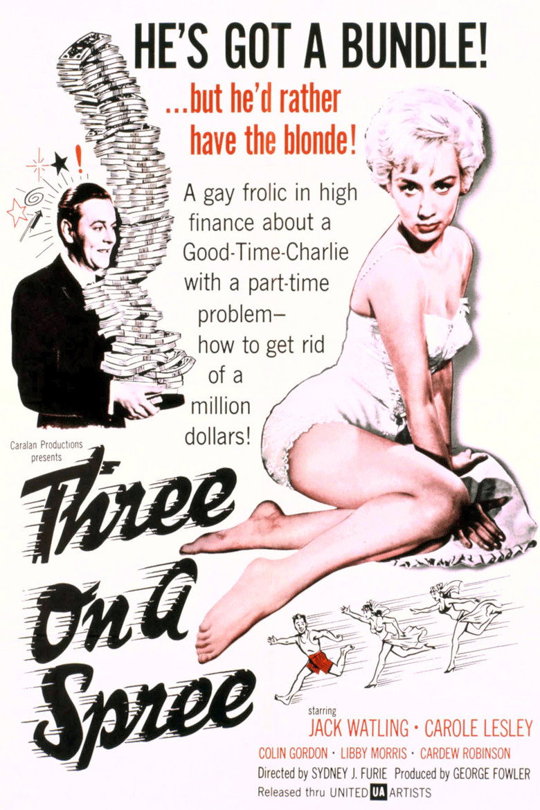 Poster for Three on a Spree