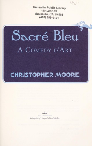 Cover of Sacré Bleu
