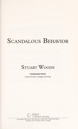 Cover of Scandalous Behavior
