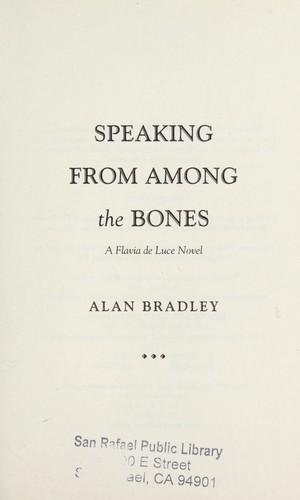 Cover of Speaking from Among the Bones