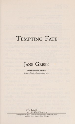 Cover of Tempting Fate