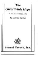 Cover of The Great White Hope