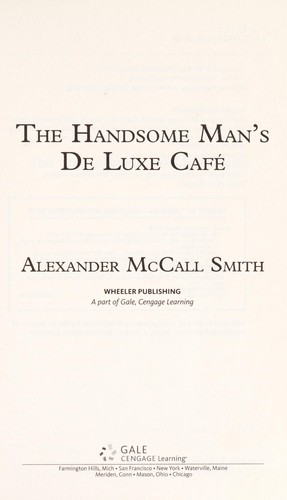 Cover of The Handsome Man's De Luxe Café