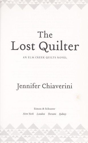 Cover of The Lost Quilter