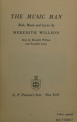 Cover of The Music Man