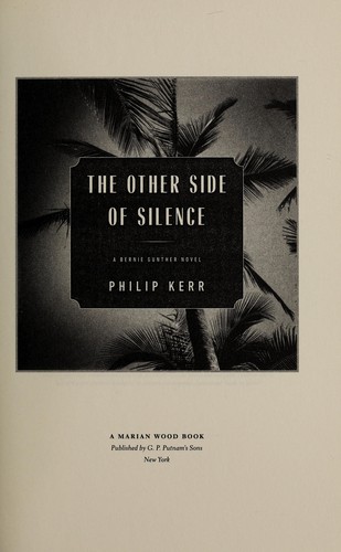 Cover of The Other Side of Silence