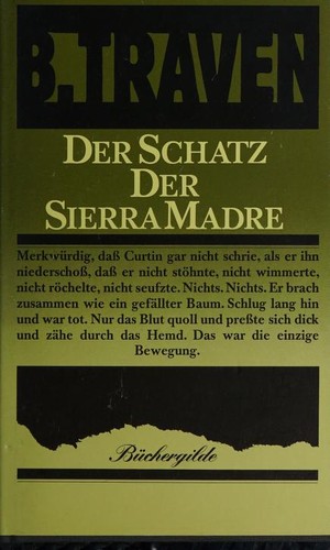 Cover of The Treasure of the Sierra Madre