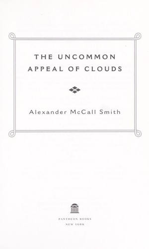 Cover of The Uncommon Appeal of Clouds
