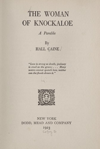 Cover of The Woman of Knockaloe