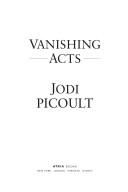 Cover of Vanishing Acts